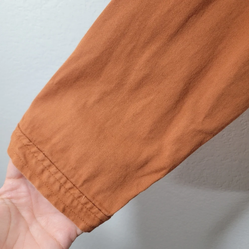 DRAPER JAMES RSVP Cinnamon casual cotton twill belted field utility jacket